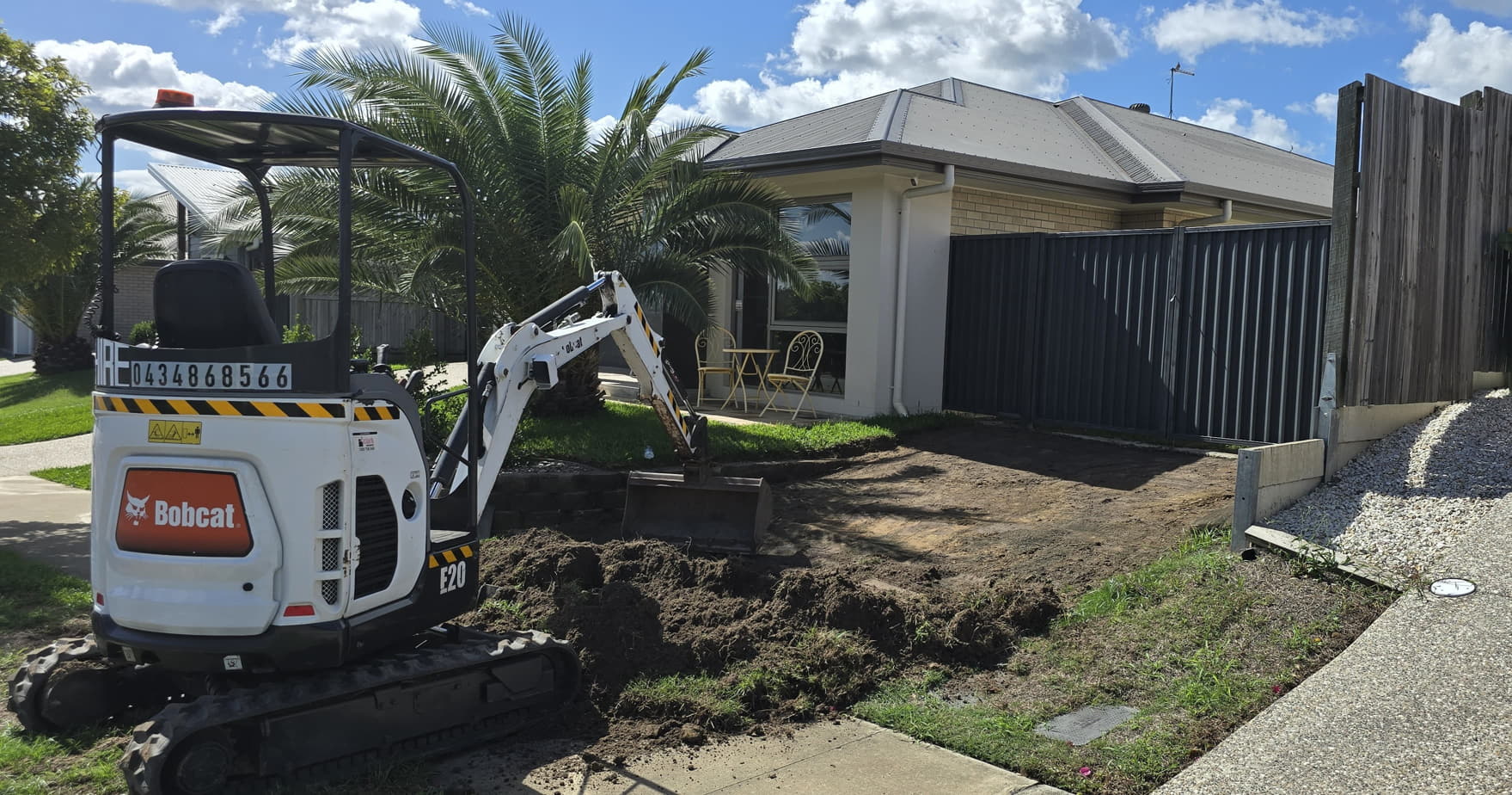 Topsoil and turf stripping